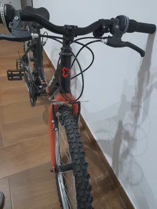 Bicicleta de Montaña TOPLIFE Negra.