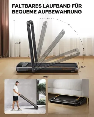 Cinta de correr plegable HomeTro 0-14Km/h