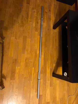 Soporte para Sentadillas + barra 155cm