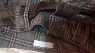 Falda corta de tablas