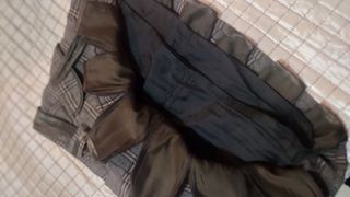 Falda corta de tablas