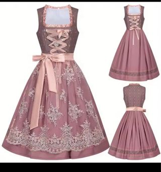 Disfraz Dirndl Alemán Talla L