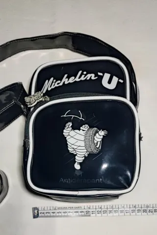 Borsello vintage Michelin U porta documenti