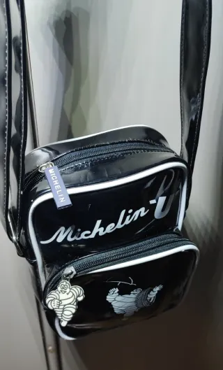 Borsello vintage Michelin U porta documenti