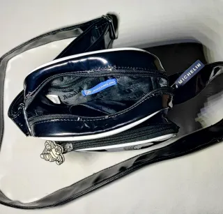 Borsello vintage Michelin U porta documenti