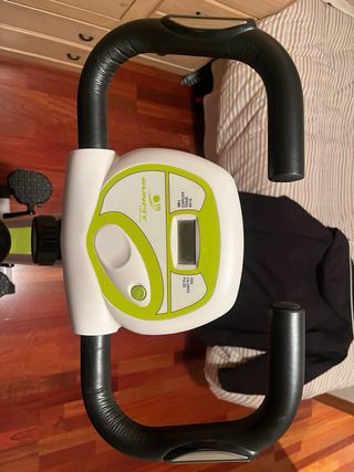 Bicicleta Estática RUNFIT Verde y Blanca seminueva
