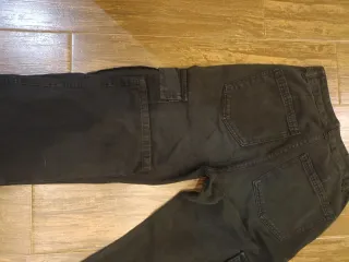 Jeans cargo neri donna