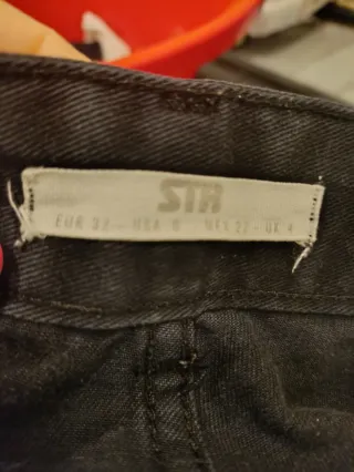 Jeans cargo neri donna