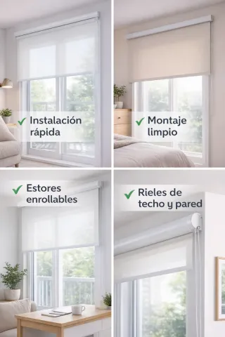 Instalación de cortinas / estores desde 35€