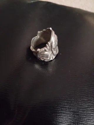 Anillo de plata rey luis i Baviera