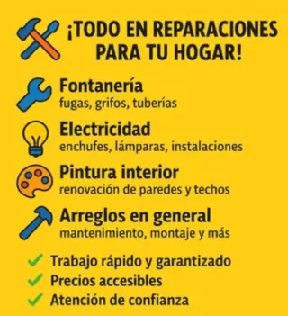 Reparación a domicilio chapuzas