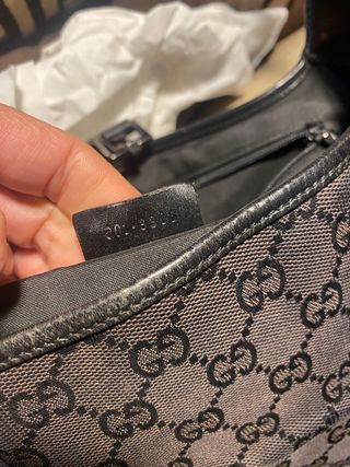 Borsa Gucci Jackie Nero autentica Vestiare