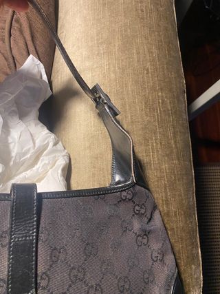 Borsa Gucci Jackie Nero autentica Vestiare