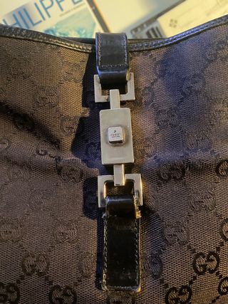 Borsa Gucci Jackie Nero autentica Vestiare