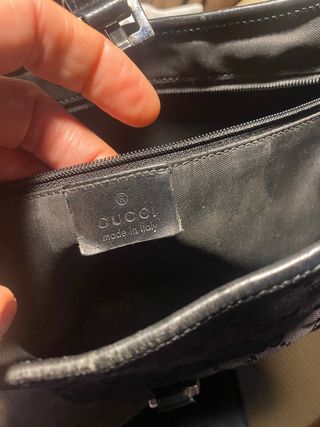 Borsa Gucci Jackie Nero autentica Vestiare