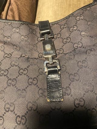 Borsa Gucci Jackie Nero autentica Vestiare