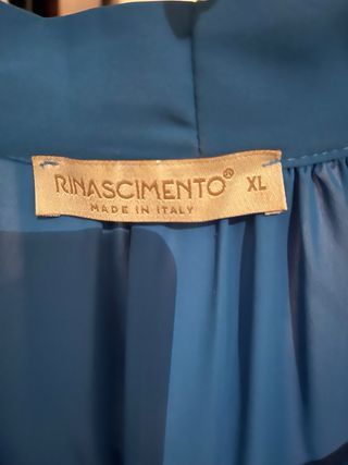 Vestito Rinascimento Blu Taglia XL