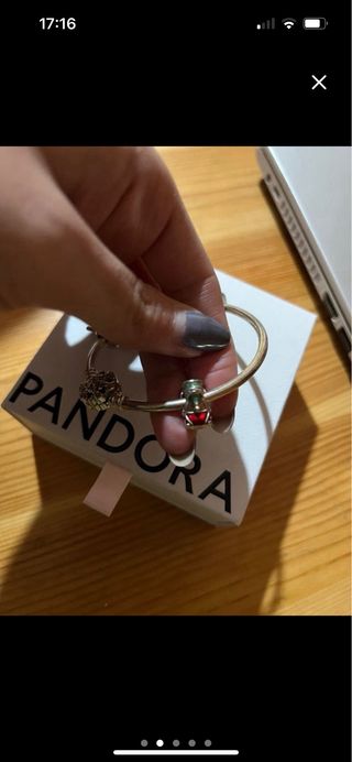 Bracciale Pandora con Charm Natale