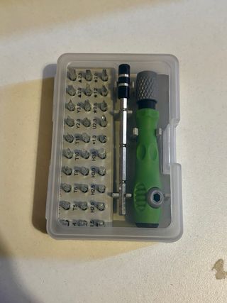 Set de destornilladores de precisión