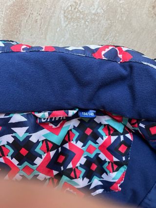 Chaqueta de esquí Crivic para niña