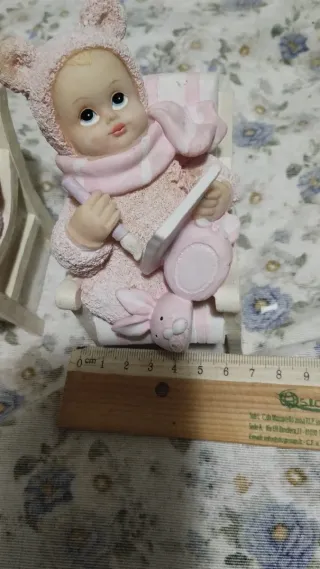 2 Bellissimi figurini decorativi in Resina