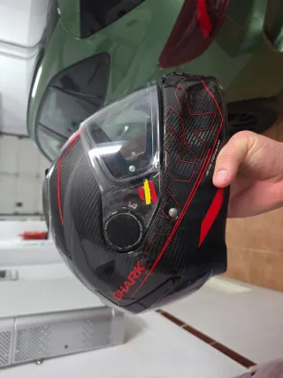 Casco moto Shark Spartan Carbon silicicium XXL