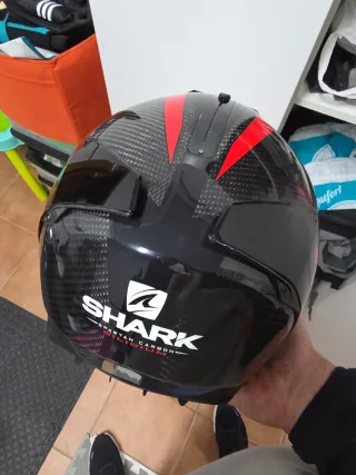 Casco moto Shark Spartan Carbon silicicium XXL