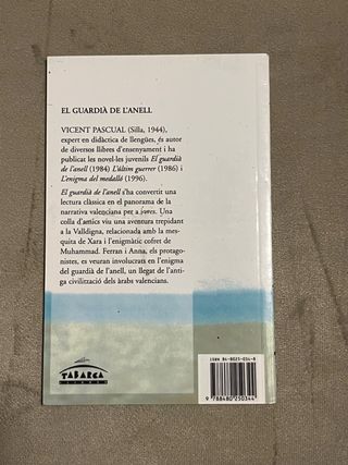 EL GUARDIÀ DE L'ANELL (juvenil)