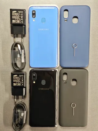 2x Samsung Galaxy A40 64GB 4GB Nero/Blu