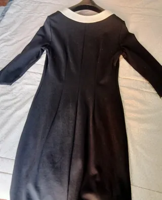 Abito elegante nero e bianco