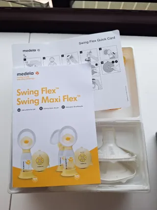 Sacaleches Medela Swing Flex y bolsas
