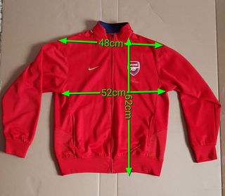 Chaqueta Vintage Arsenal Nike Roja