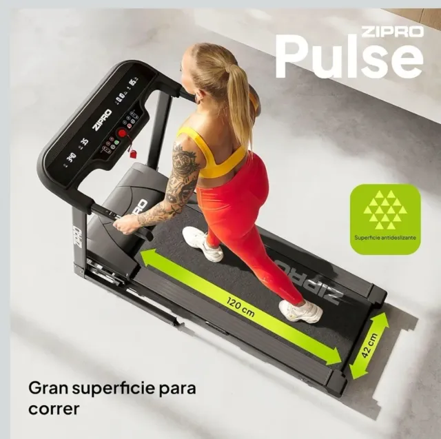 Cinta de Correr Zipro Plegable Pulse