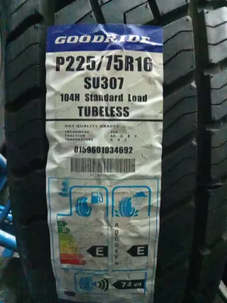 225/75R16 104H Neumático Goodride