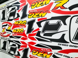 Kit Adesivi NRG SAL 1T (Livrea Bianca)