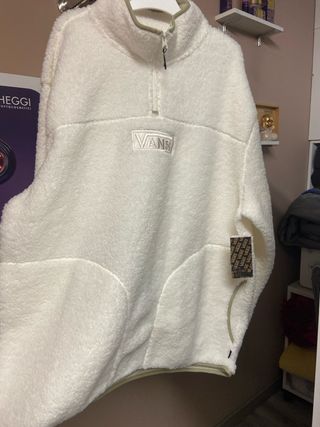 Forro polar Vans blanco