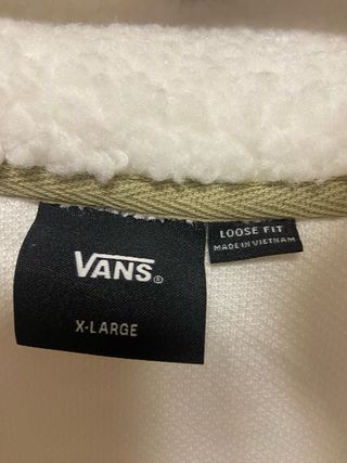 Forro polar Vans blanco