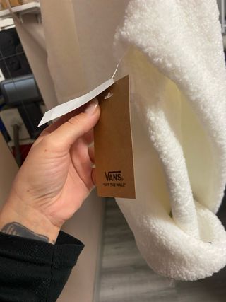 Forro polar Vans blanco