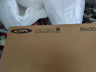 Lavello lavandino CM 86x50 vasca sinistra acciaio