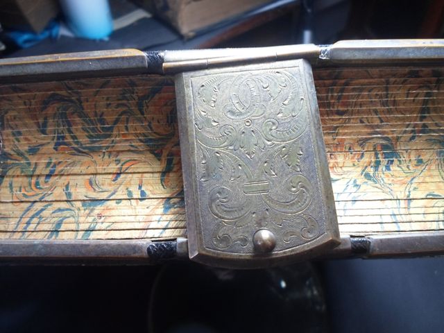 Album fotografico antico artigianale 1800