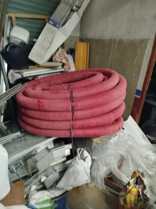 Tubo corrugado 90mm para electricidad