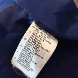 Abrigo H&M gris talla XS