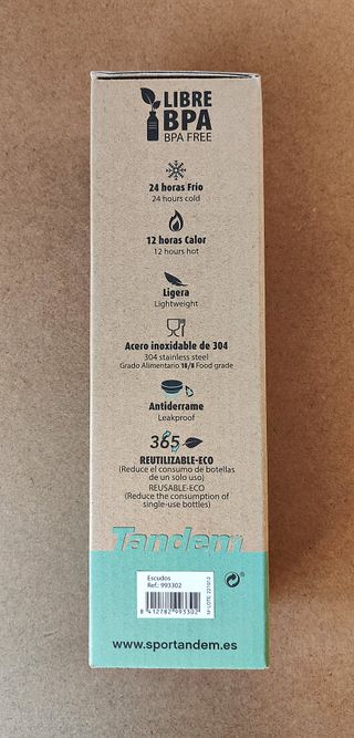 BOTELLA TERMICA TANDEM 500ML A ESTRENAR