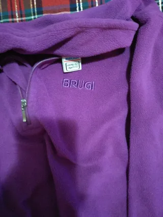 Set 3 felpe in pile bambina,colorate marca Brugi