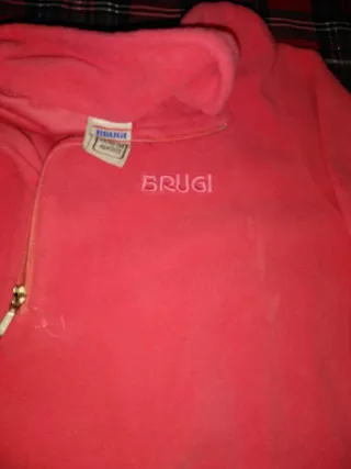 Set 3 felpe in pile bambina,colorate marca Brugi