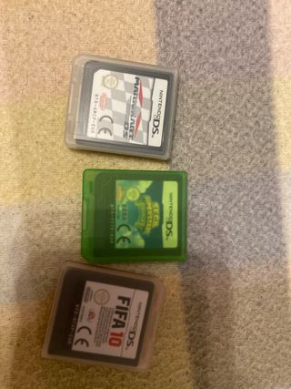 Lote 3 Juegos Nintendo DS: Mario Kart, FIFA 10, SE