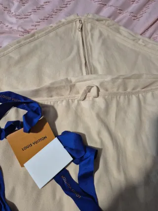 Portatraje algodón Louis Vuitton Beige