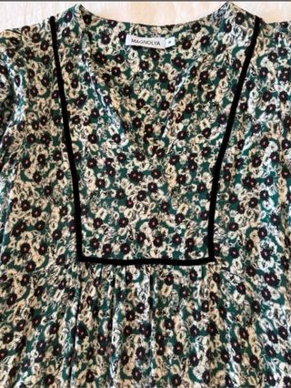 Vestido largo estampado Magnolya