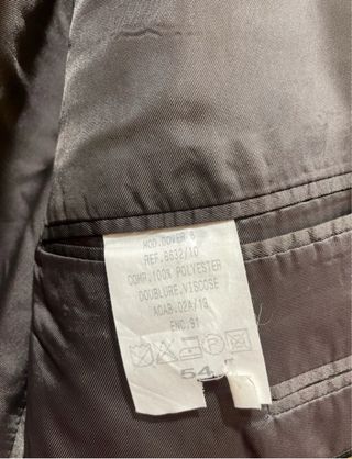 Traje Jacket Club color piedra