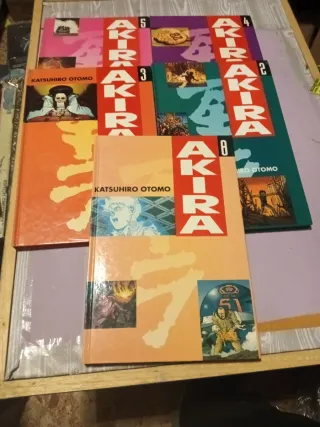 Akira. Tomos 2-3-4-5-8